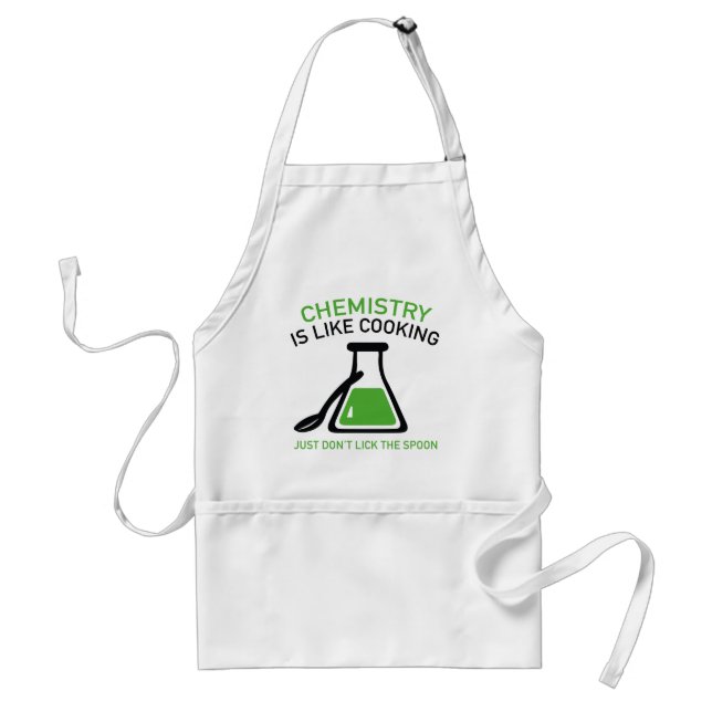 Tablier La chimie est comme la Cuisine (Devant)