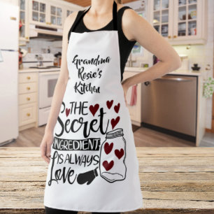 Tablier La cuisine de grand-mère L'ingrédient secret est