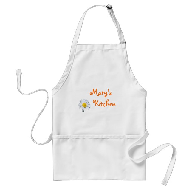 Tablier La cuisine de Mary. Ajouter vos propres mots (Devant)