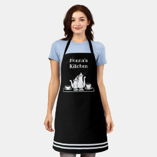 Tablier La cuisine de Nonna avec du café