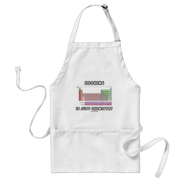 Tablier La cuisine est juste chimie (le Tableau (Devant)