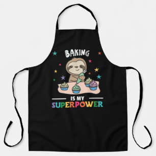 Tablier La Cuisine Est Ma Superpuissance Sweth Sloth Baked