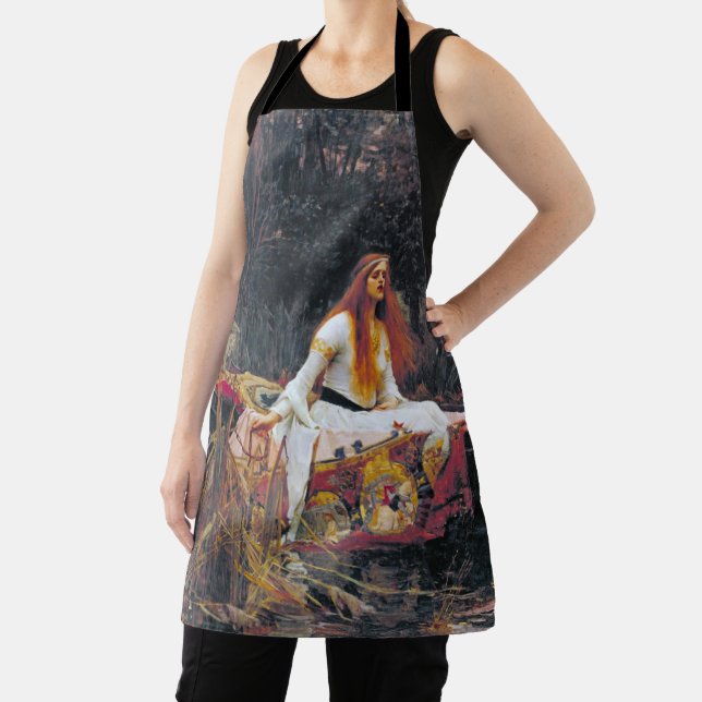 Tablier La Dame de Shalott, John William Waterhouse (Insitu)