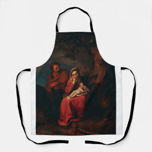 Tablier La Fuite en Égypte par Abraham Bloemaert 