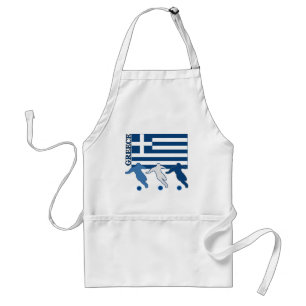 Tablier La Grèce - footballeurs