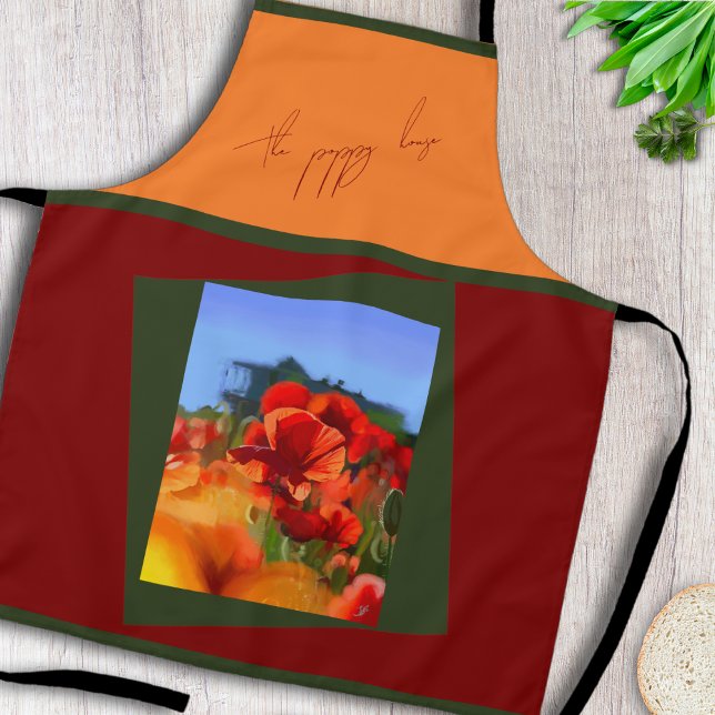 Tablier La maison du pavot - Art apron (Créateur téléchargé)