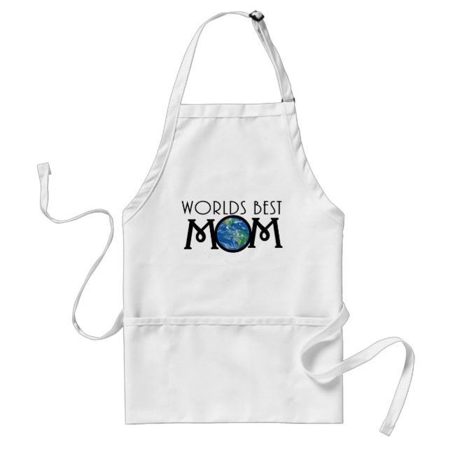 Tablier La Meilleure maman de Worlds (Devant)