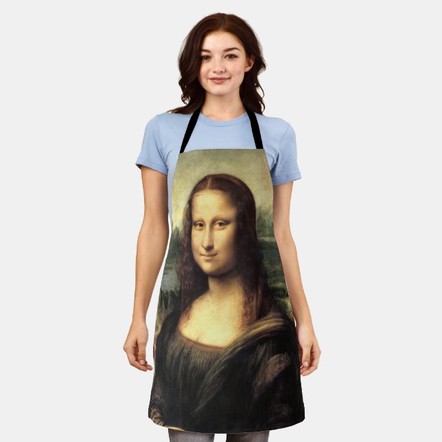 Tablier La Mona Lisa Leonardo da Vinci (Porté)
