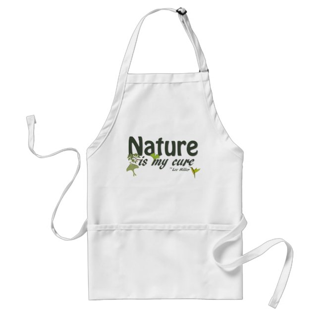 Tablier La Nature Est Ma Citation Cure Apron (Devant)