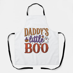 Tablier La petite Boo vintage Halloween de papa