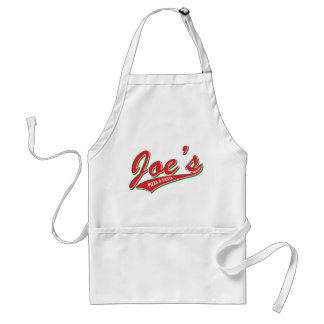 Tablier La pizza et les pâtes de Joe