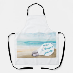 Tablier La plage est toujours une bonne idée, été