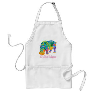 Tablier La plupart des HIPPOPOTAMES populaires d'amour d'I