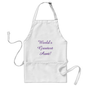 Tablier La plus grande tante du monde ! - Apron