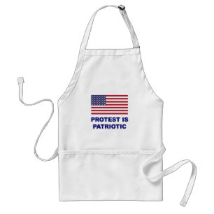 Tablier La protestation est patriotique
