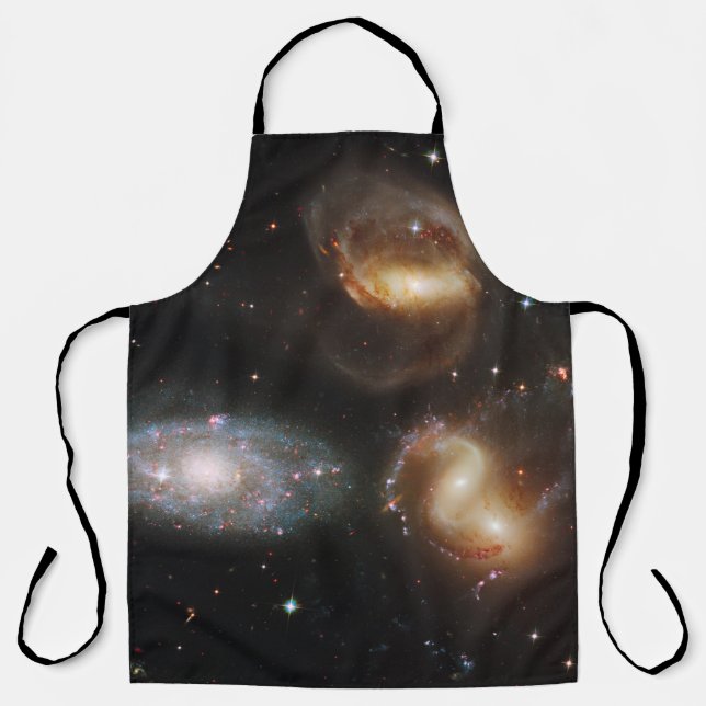 Tablier La quintette de Stephan : Une épave galaxie galact (Recto)