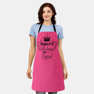 Tablier La reine en train de cuire !
