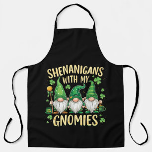 Tablier La Saint-Patrick Gnome Trèfle Chanceux 