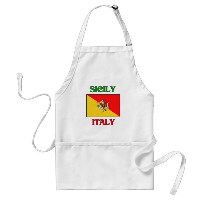 Tablier La Sicile Italie (Devant)