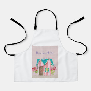 Tablier La Signature Whimsy (Rose et sarcelle)