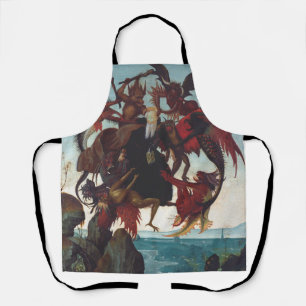 Tablier La Tentation de saint Antoine par Michelangelo