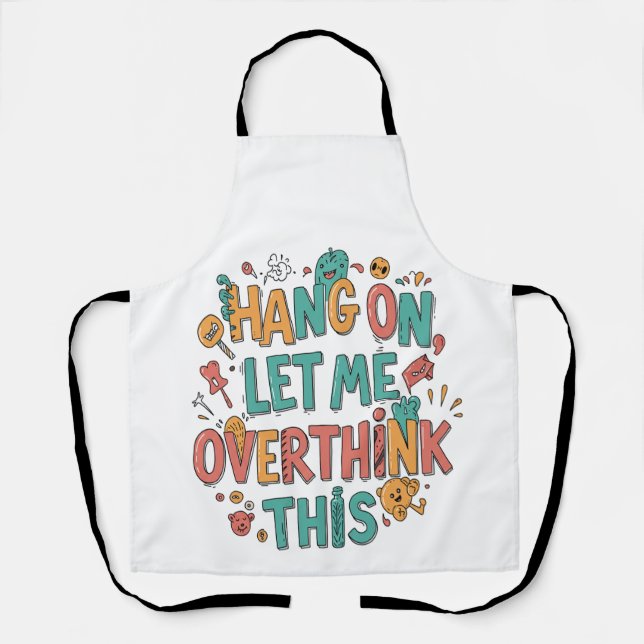 Tablier La vie en impression : votre dose quotidienne de s (Recto)