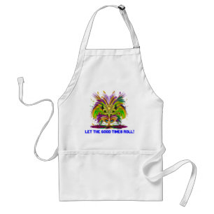Tablier La vue de la Reine de mardi gras note svp