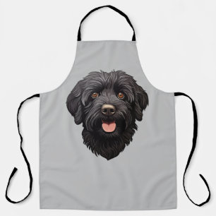 Tablier Labradoodle Chien noir