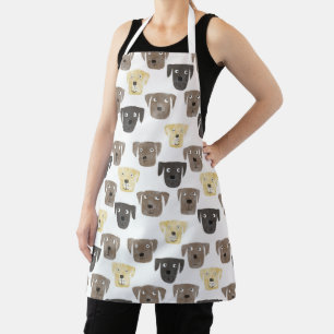 Tablier Labrador Retriever Chien Motif Apron
