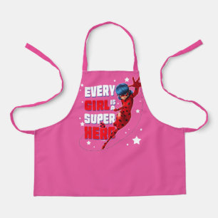 Tablier Ladybug Every Girl est un super héros