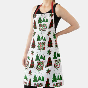 Tablier Laid Buffalo Christmas