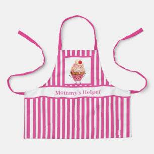Tablier L'aide de maman cupcake à cuisiner les enfants