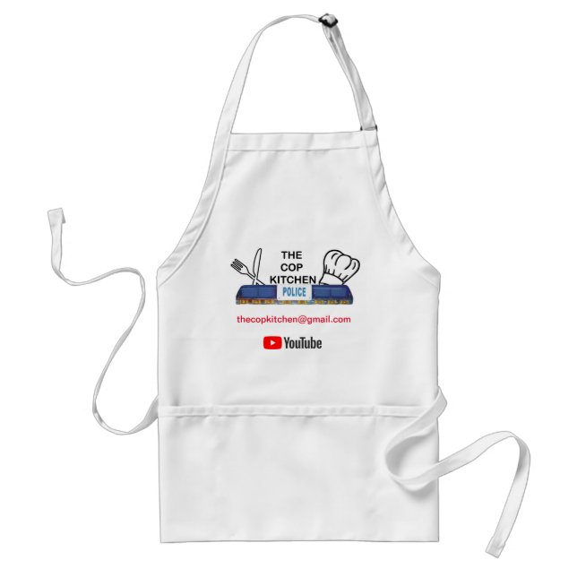 Tablier L'aire de cuisine des flics (Devant)
