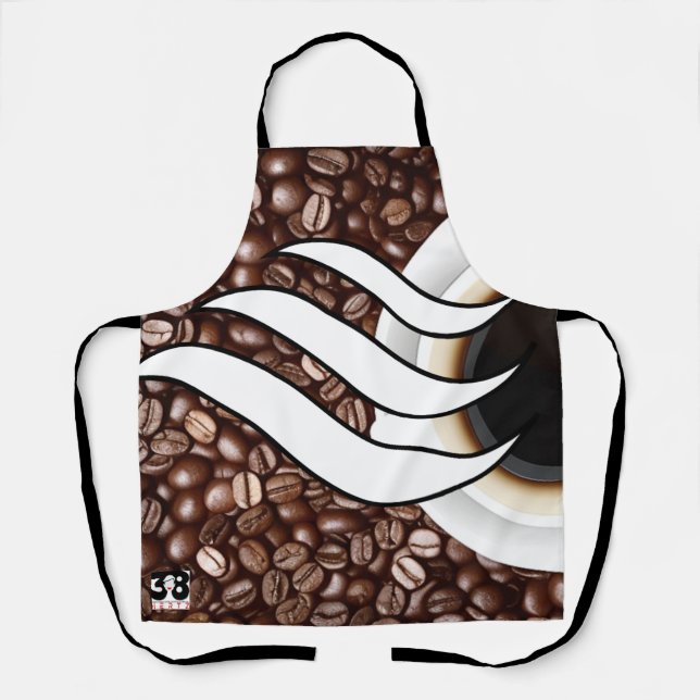 Tablier L'amour du café (Recto)