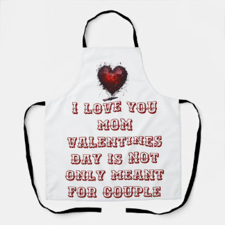 Tablier L'amour n'a pas d'âge, pas de limite, et pas de mo