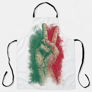 Tablier Langage gestuel italien drôle Italie