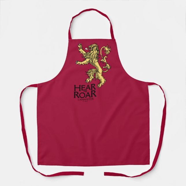 Tablier Lannister Sigil - Entendez-Moi Roar (Recto)