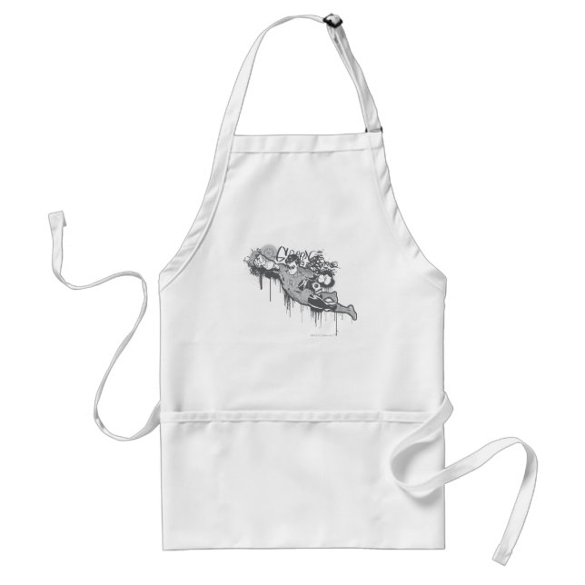 Tablier Lanterne verte - Innocence tordue BW (Devant)