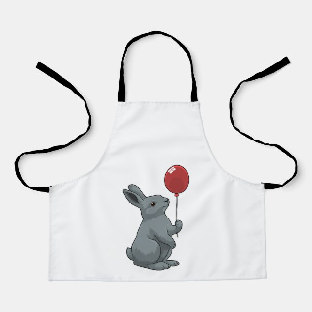 Tablier Lapin avec ballon (Recto)