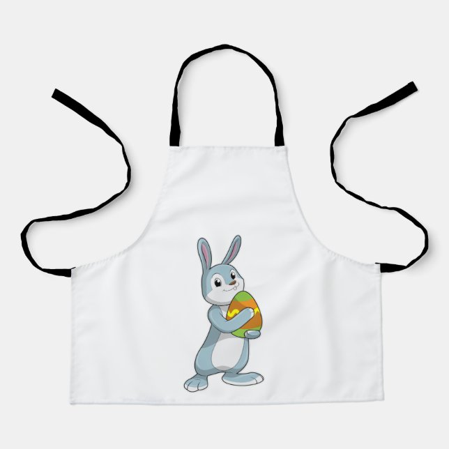 Tablier Lapin avec oeuf (Recto)