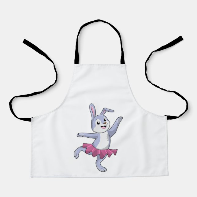 Tablier Lapin comme Ballerina au Ballet (Recto)