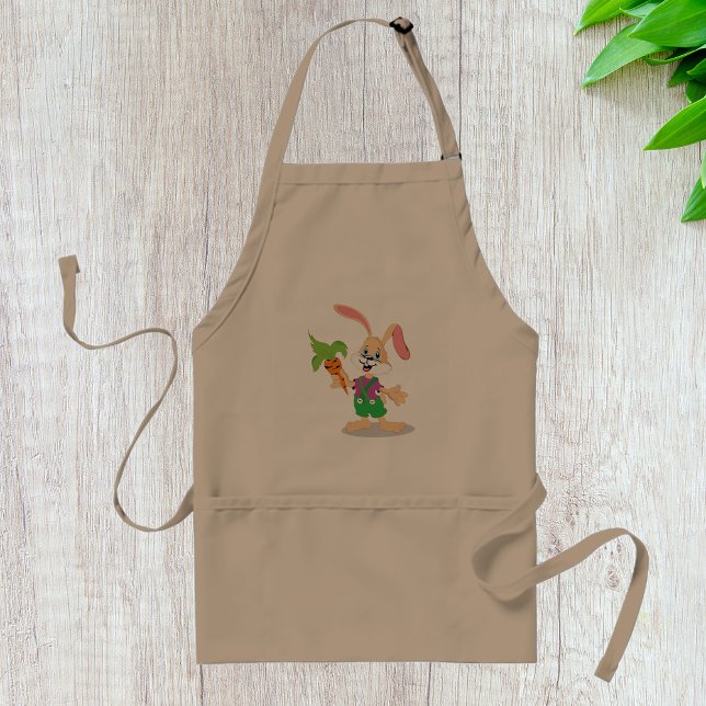 Tablier Lapin De Pâques Avec Apron De Carotte (Créateur téléchargé)