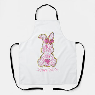 Tablier Lapin de Pâques Heureuses Filles de Pâques Femmes