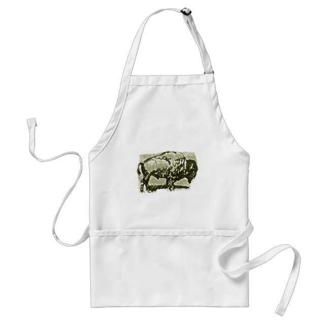 Tablier L'art Buffalo (Devant)