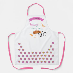 Tablier Le bonheur est fraîchement cuit à Challah Apron