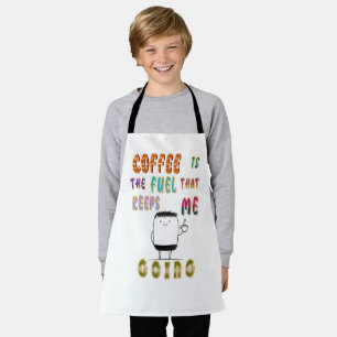 Tablier Le Café Est Le Carburant Qui M'Emmène