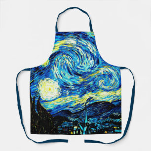 Tablier Le célèbre tableau de Van Gogh, Starry Night