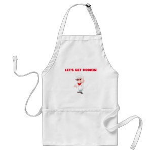 Tablier LE CHEF DIT : "OBTENONS DE LA CUISINE"* COOL Apron