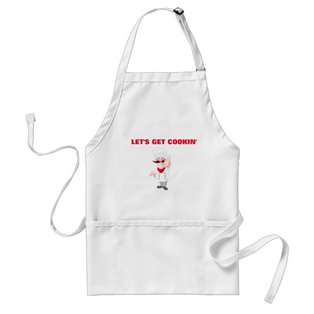 Tablier LE CHEF DIT : "OBTENONS DE LA CUISINE"* COOL Apron (Devant)