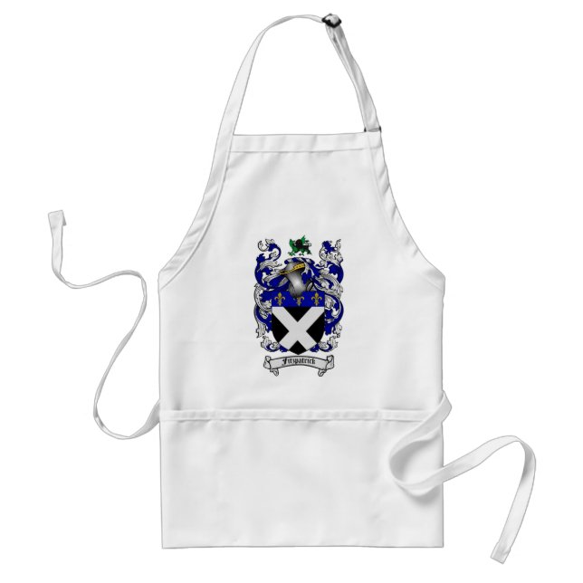 TABLIER LE CREST DE FAMILLE DE FITZPATRICK - LE CREST DE (Devant)